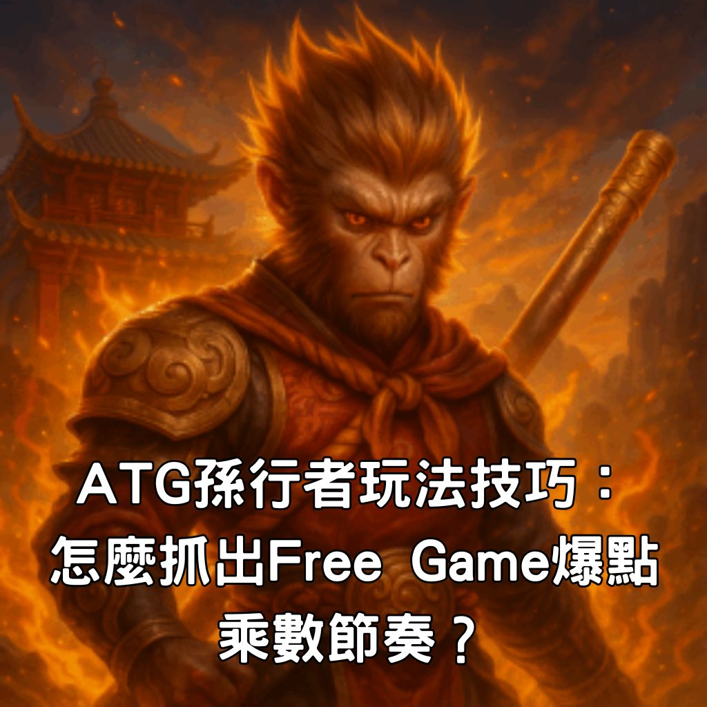 ATG孫行者玩法技巧： 怎麼抓出Free Game爆點 乘數節奏？
