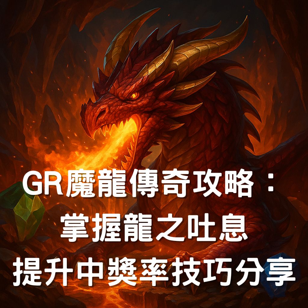GR魔龍傳奇攻略：掌握龍之吐息，提升中獎率技巧分享