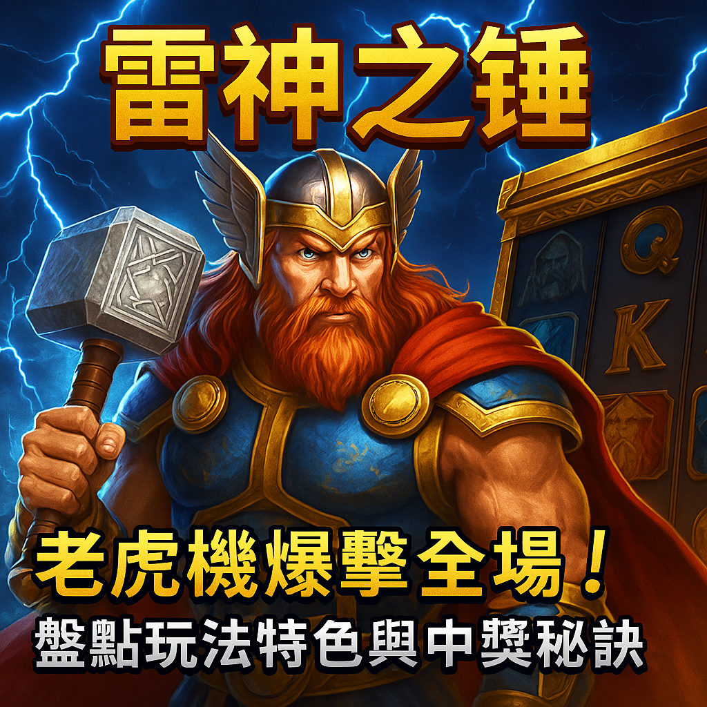 雷神之錘老虎機爆擊全場！盤點玩法特色與中獎祕訣
