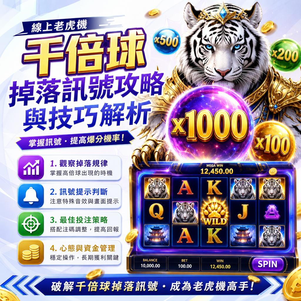 線上老虎機千倍球掉落訊號攻略與技巧解析