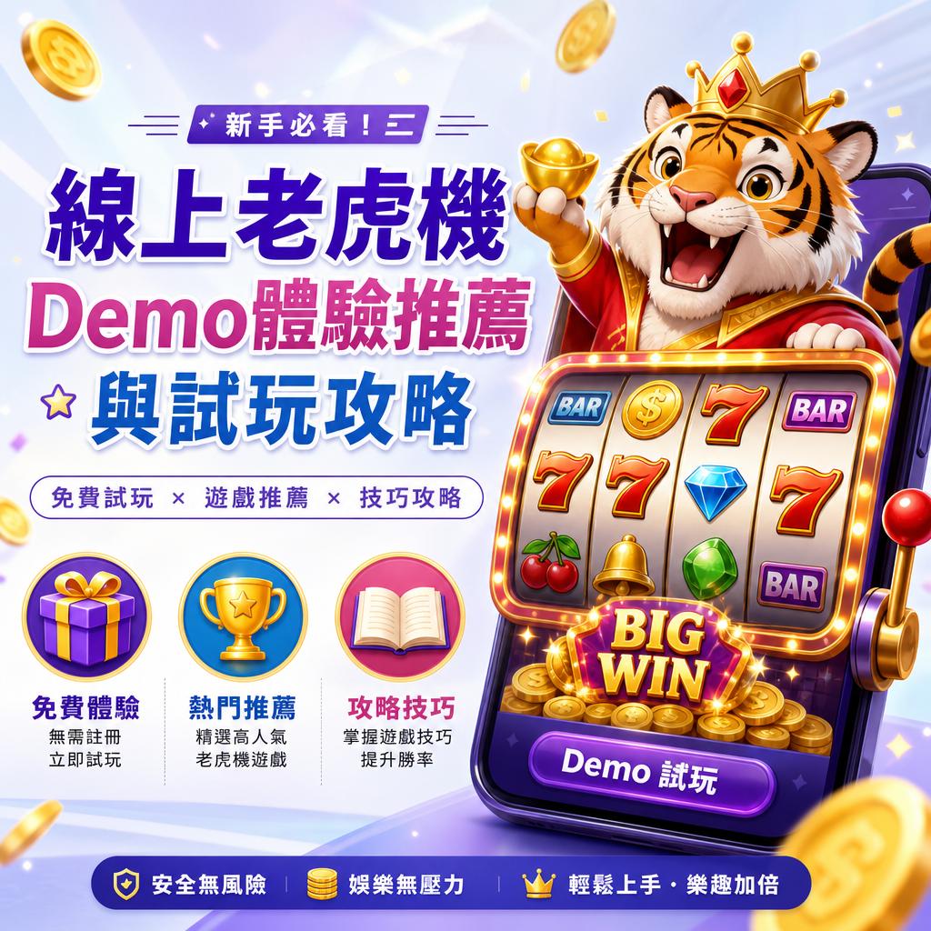 線上老虎機 Demo 體驗推薦與試玩攻略