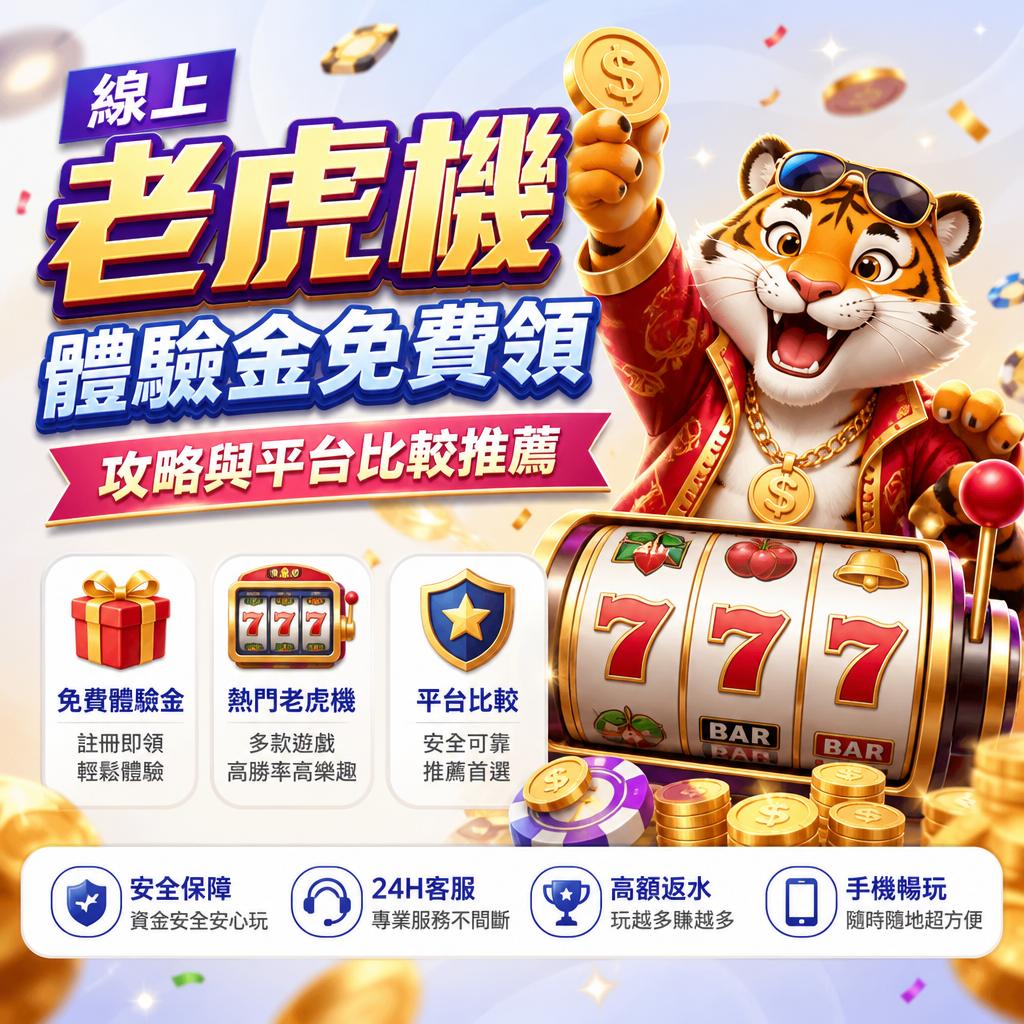線上老虎機體驗金免費領攻略與平台比較推薦